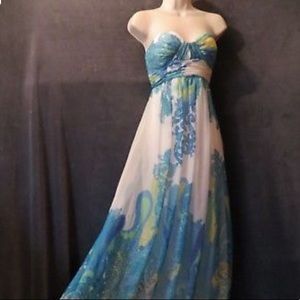 Cache Paisley Dress size 2 (worn once)